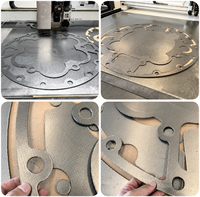 Cutter numérique CNC automatique pour joints en caoutchouc, haute productivité pour la production de prototypes et de petites séries