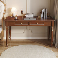 Bureau réglable en hauteur en bois massif de style américain FJ, modèle 776, pour bureau à domicile et chambre d'étude