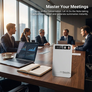Stylo Enregistreur Vocal Intelligent IA Chat GPT avec Traduction et Résumé en Temps Réel pour Conférences, Réunions et <span class=keywords><strong>Appels</strong></span> - Product Image 3