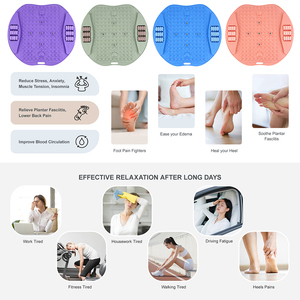 التهاب الأخمصي الشياتسو علاج القدم وسادة الانعكاس الحجارة تحفيز العضلات وتخفيف الآلام Yog - Product Image 4