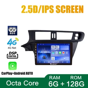 Pour Citroën <span class=keywords><strong>C3</strong></span>-XR 2014-2018, <span class=keywords><strong>autoradio</strong></span> <span class=keywords><strong>Android</strong></span> 10 pouces double DIN Octa-Core Quad avec GPS et navigation - Product Image 2