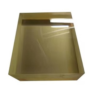 Panel de vidrio plomado de aislamiento radiológico para consola de control de radiología, protección contra rayos X médicos - Product Image 1