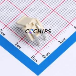 VH3.96-2P WZMS Wire-to-Board Pin Header Bent Lead Through Hole,P=3.96mm Connector 1x2P 3.96mm Right Angle Insert VH - Product Image 2