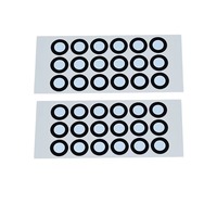 Marcadores de Posicionamiento de Alta Precisión para Escáner 3D, Universales, Altamente Reflectantes, de 12 mm, para Escaneo Industrial y Modelado Inverso