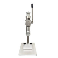 Machine à sertir les bouteilles en verre de parfum naturel Capper Collar Press Packing Aerosol Sprayer Crimper Capping Pressing Equipment