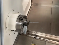 Torreta eléctrica de control numérico Torno CNC Trabajo de metal Cama inclinada Torno CNC Máquina
