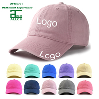 Gorra de Béisbol de Algodón Sin Estructura con Logotipo Personalizado ALLCH, Talla Ajustable, Gorra Deportiva Transpirable e Impermeable para Bebés
