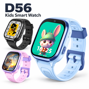 Reloj Inteligente para Niños D56 Android en Oferta, Cuadrado, con SIM Magnética, Pantalla de 1.83 Pulgadas, Videollamada, Botón SOS, Posicionamiento LBS+WIFI, 650 mAh, IP67 - Product Image 1