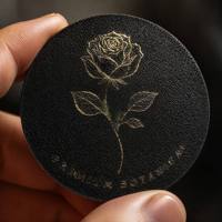 Autocollants découpés sur mesure, imperméables, en vinyle pailleté doré, pour emballages de bougies, de bouteilles, de boutiques, de qualité supérieure, avec n'importe quel design de logo