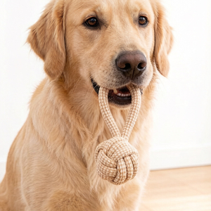 Jouets à mâcher pour animaux de compagnie en corde de coton tressée, durables, mignons, classiques et modernes, pour le nettoyage des dents des chiens, utilisation en extérieur, vente en gros - Product Image 5