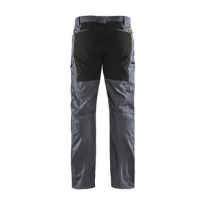 BLAKLADER - 145918459499D108 Pantalon de service avec sStretch Gris/Noir-PANTALON DE TRAVAIL EAN 7330509498828 PANTALON DE TRAVAIL CARGO - Product Image 2
