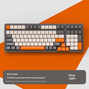 <b>Wireless</b> Mechanical <b>Keyboard</b> 2.4G Tri-mode Hot Swap Custom Gaming <b>Keyboard</b> Gasket Structure Design - Product Image 5