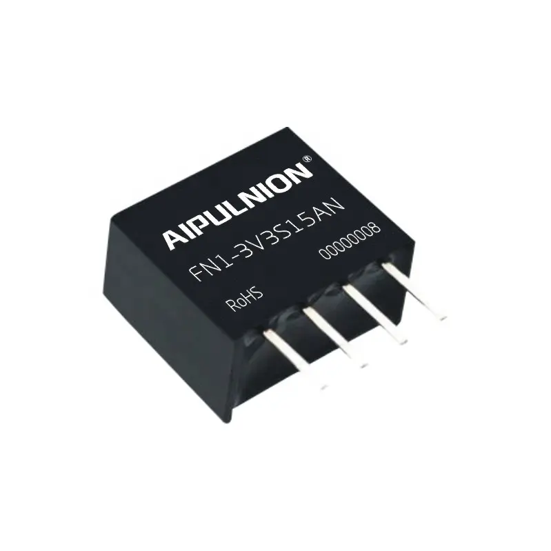 DC DC Converter Power Isolated Converters Modules 3.3V 5V 9V 12V 15V 24V Input To Single Output 1W For PCB Pin to pin B0505S-1WR