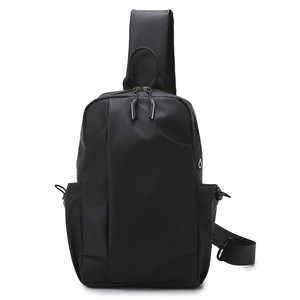 Nouveau sac de poitrine personnalisé léger et tendance pour homme, imperméable, à fermeture souple, pour usage professionnel, avec fermeture éclair - Product Image 2