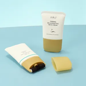 Cosmetic Tube Container Neck Massage Firming Lifting Neck Cream Soft Tube With Roller Packaging Plastic Face Cream Tube