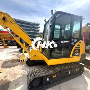 Di alta qualità <span class=keywords><strong>5.8Ton</strong></span> Komatsu pc58 crawler escavatore utilizzato miglior prezzo caratteristiche EPACE motore motore di trasmissione del cambio PLC componenti del motore - Product Image 2