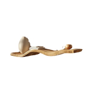 Étagère ondulée en <span class=keywords><strong>bois</strong></span> courbé de style européen Étagère murale flottante en <span class=keywords><strong>bois</strong></span> massif Étagère en <span class=keywords><strong>bois</strong></span> <span class=keywords><strong>flotté</strong></span> Étagère pour salon Articles divers - Product Image 5