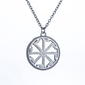 Collar con amuleto del sol pagano para mujer y hombre, colgante vintage, collar eslavo, cadena para el cuello, accesorios de joyería - Product Image 2