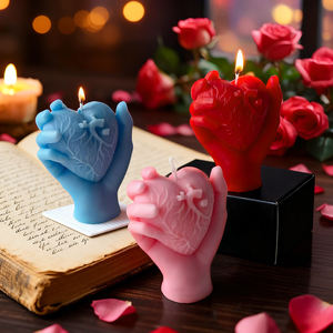 Bougie parfumée en forme de cœur à tenir en main 2026, amour romantique, parfum d'ambiance pour la maison, cadeau pour la Saint-Valentin, mariage, anniversaire - Product Image 2