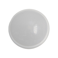 Petite veilleuse ronde en ABS alimentée par batterie lampe de chevet à LED plafonnier instantané pour chambre à coucher chevet