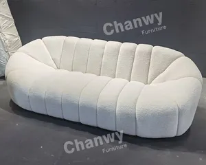 Мягкий тканевый диван для гостиной, современный диван на 1, 2, 3 места, без ног, современный однотонный диван белого цвета