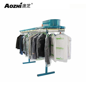 Sistema Transportador de <span class=keywords><strong>Ropa</strong></span>, Línea Transportadora de <span class=keywords><strong>Ropa</strong></span> Colgante, Máquina de Limpieza en Seco, Perchero Giratorio, Planchado a Vapor, 12 kg, 220 V, 1 Año de Garantía - Product Image 2