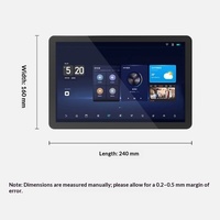 Module tactile capacitif IPS de 10,1 pouces de la série ESP32-P4 avec Wi-Fi, batterie et haut-parleur