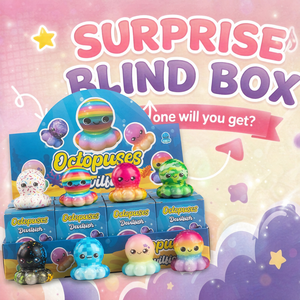 Caja Sorpresa Coleccionable de Juguetes Blandos de PU de Rebote Lento con Diseño de Familia de Pingüinos <span class=keywords><strong>Kirby</strong></span>, Figura Decorativa de Escritorio, Regalo Sorpresa para Niños - Product Image 2