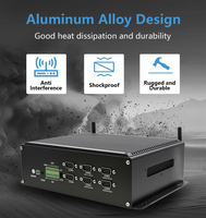 Mini PC industriel EGLOBAL 12e génération, Core I7 12650HX 12800HX 14C/20T, DDR5, affichage 4K 4HD, 6 ports COM, double réseau, GPIO, Win11, petit ordinateur
