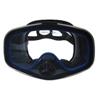 Masque de plongée sous-marine de haute qualité avec valve respiratoire, masque professionnel de pêche sous-marine, cadre en acier inoxydable, haute qualité, anti-fuite