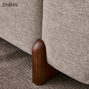 Divano Modulare a Forma di I di Alta Qualità, Seduta Profonda e Bassa, Moderno Set di Divani in Tessuto di Lusso per Soggiorno - Product Image 6