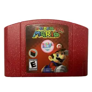 Super Mario 64 Doki N64 trò chơi Cartridge thẻ cho Nintendo 64 chúng tôi phiên bản