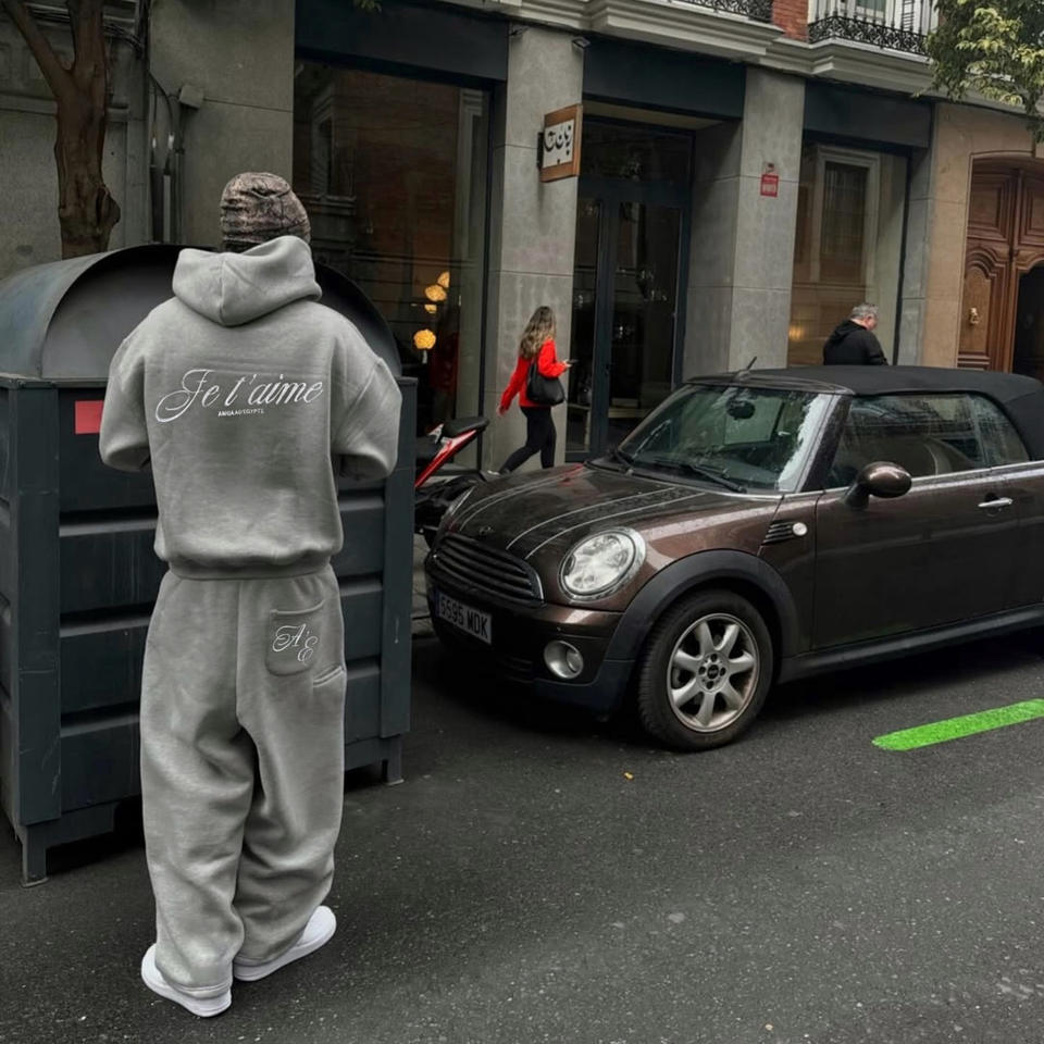 Autumn Winter 2025 New Style Men's Sports Loose Sweatpants Polyester ...