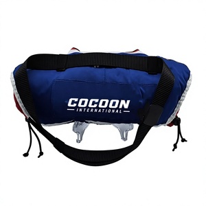 Protection sportive de haute qualité pour équipes sportives, pochette chauffe-mains pour le rugby, couleur bleue, ceinture ajustable, sac de football durable - Product Image 1