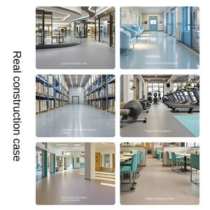 LG Tapis de sol en plastique PVC de 2.0mm d'épaisseur Tapis de sol en cuir antistatique épais et ignifuge pour bureau commercial et grande surface - Product Image 3