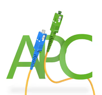 3M Simplex Mode tunggal LSZH 2.0mm kabel Patch serat SC/APC ke SC/APC konduktor tembaga telanjang garansi 3 tahun