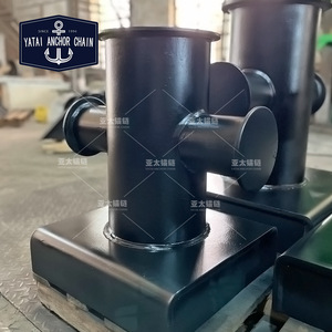 โซ่ยึดเรือยี่ห้อ Yatai แบบ Single Cross Bollard พร้อมเหล็กกันลื่นสำหรับอุปกรณ์จอดเรือ - Product Image 1