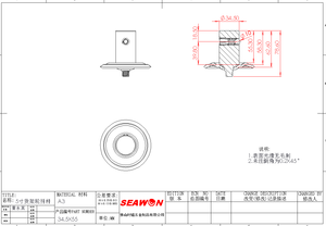 Werkseitige OEM ODM-Unterstützung Langlebig 6 <span class=keywords><strong>8</strong></span> Zoll All-Size-Doppel rad rolle Starre 40mm Hochleistungs-PU TPR PP PA-Rolle - Product Image 4