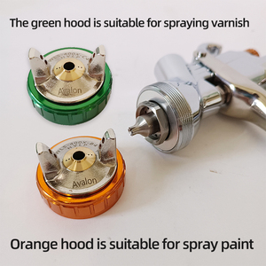 Pistolet de pulvérisation HVLP double coque Avalon WLS-400X de Taïwan pour vernis et <span class=keywords><strong>peinture</strong></span> automobile, calibre 1.4, finition industrielle - Product Image 4