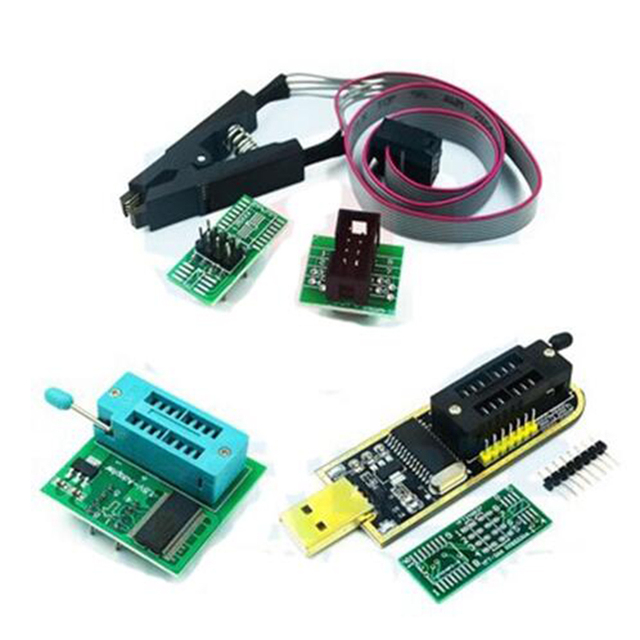 #CKX8990 Flash EEPROM BIOS programador USB adapter+SOP8 burning clip