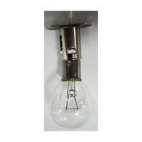 Accessoires de train Ampoule de lampe à coque en verre transparent pratique compacte avec base B15