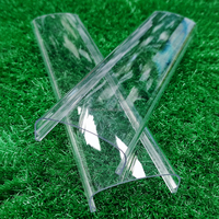Abat-jour en tube plastique transparent personnalisable en PC, PVC, PMMA pour lampe LED, couvercle de lumière, fabrication directe OEM/ODM