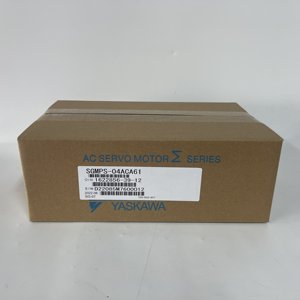 มอเตอร์เซอร์โว AC ยี่ห้อ Yaskawa รุ่น SGMPS-04ACA61 ของแท้ใหม่ 100% - Product Image 1