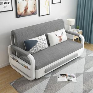 Moderna sedia pieghevole in legno dormiente divano letto a tre posti soggiorno <span class=keywords><strong>Divan</strong></span> multifunzione - Product Image 5