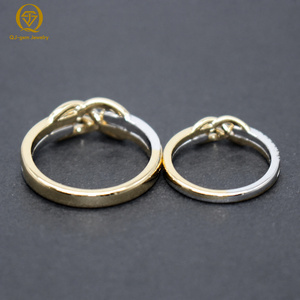 Personal Custom <b>Couple</b> Platinum <b>Ring</b> Lab Grown Diamond White D with IGI Certificate Free Engraving Letter for Anniversary Gift - Product Image 2