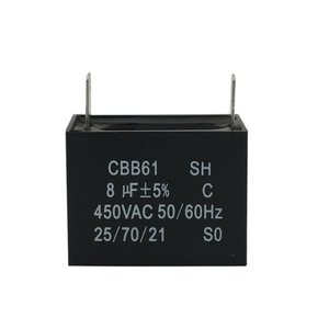 Domi Tụ Quạt <span class=keywords><strong>CBB61</strong></span> 10 Uf 400V Quạt Điều Hòa Không Khí E163532 Tụ Máy Điện Nhỏ - Product Image 1