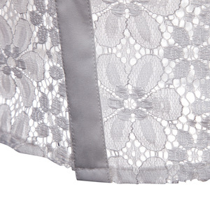 RNSHANGER Chemises d'été pour hommes Sexy à manches longues en <span class=keywords><strong>dentelle</strong></span> de couleur unie Voir à travers Clubwear <span class=keywords><strong>Chemise</strong></span> boutonnée <span class=keywords><strong>Chemise</strong></span> douce et respirante - Product Image 6