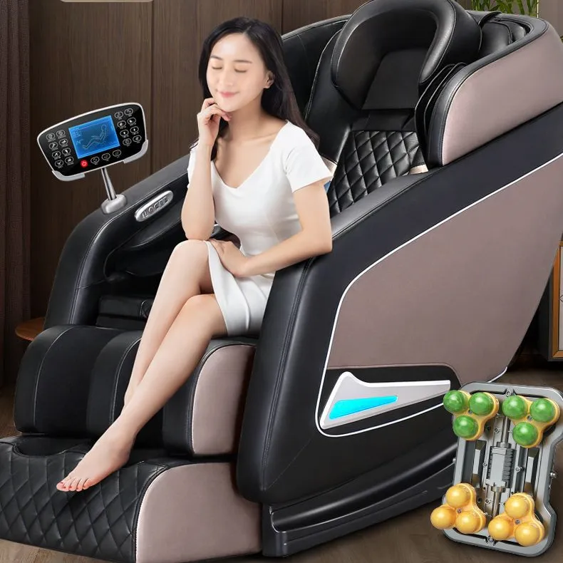 2024 C53 poltrona massaggiante per uso domestico per la gamba del piede massaggiatore per tutto il corpo a gravità zero sedia da massaggio da ufficio