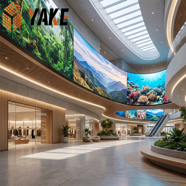 YAKE Small Pixel Pitch Thin P1.25/P1.56/P1.95/P2.5 8K LED Display Screen Commercial Indoor Business Video