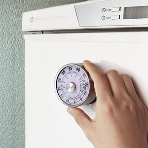 Temporizador Mecánico con Forma de Huevo, 1 Pieza, para Cocina, Aula, Repostería, Enseñanza, Reuniones y Cocina - Product Image 1